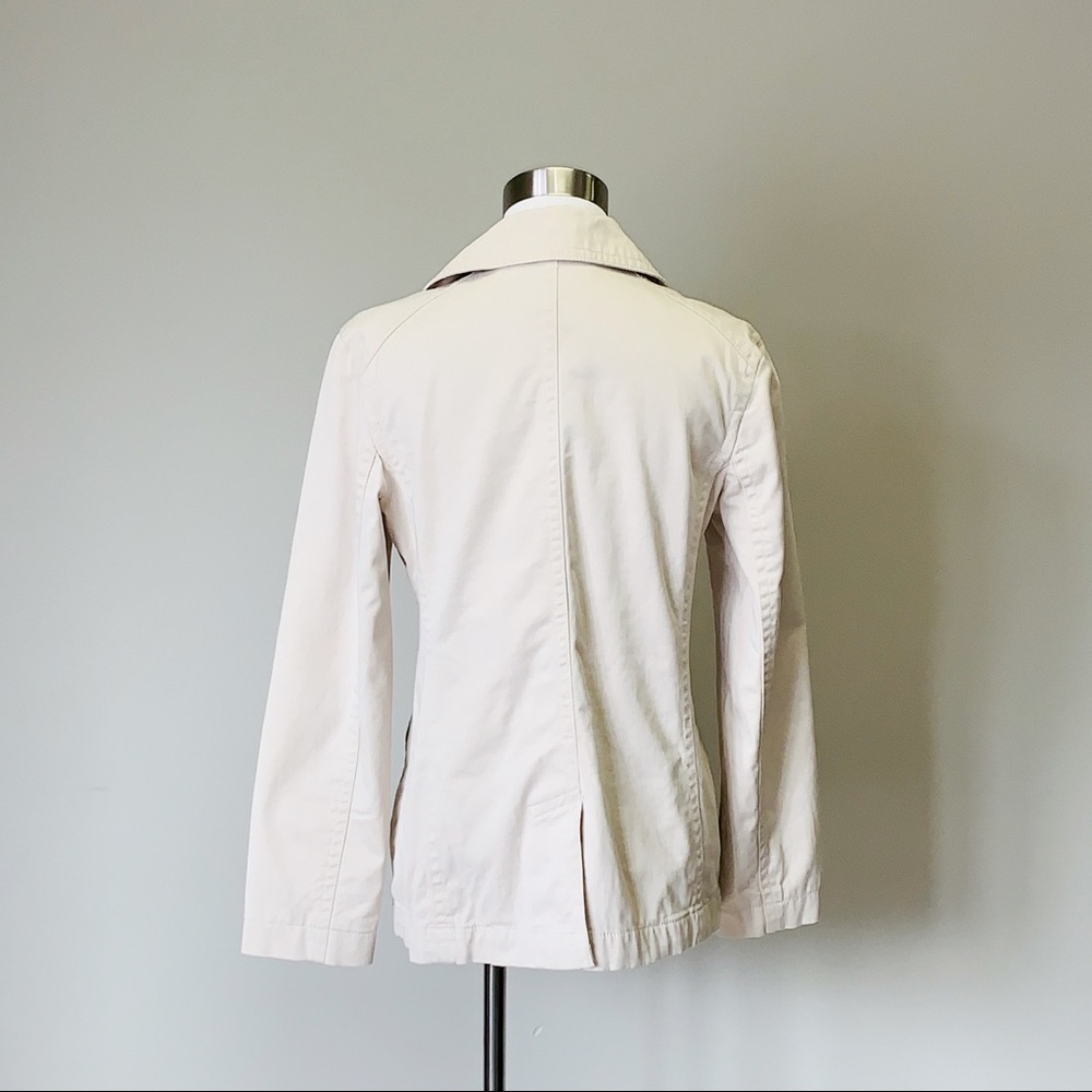 Gap Cream Double-Breasted Jacket - image 4